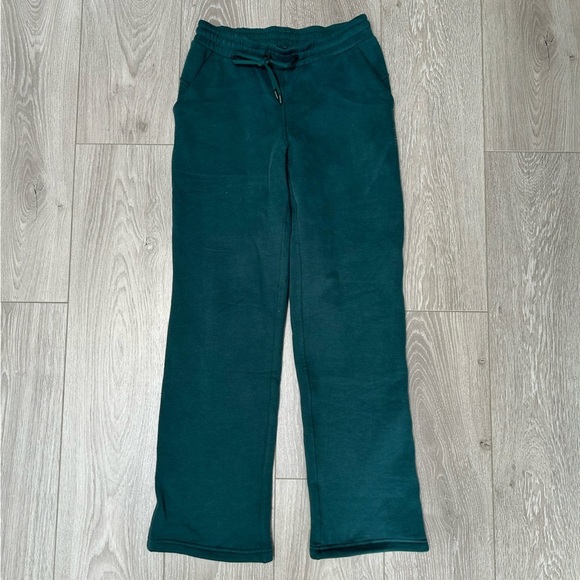 Sz 6 Green EUC Vitae Apparel Canadian Sweat Suit Coordinated Set Like Lululemon - Picture 6 of 9